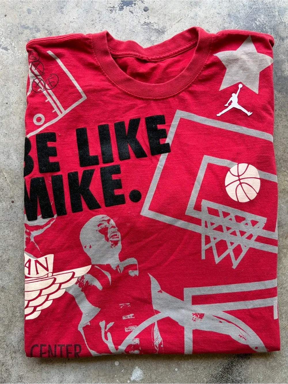VINTAGE Y2K BE LIKE MIKE MICHEL JORDAN Nike  LAST DANCE AIR JORDAN NBA